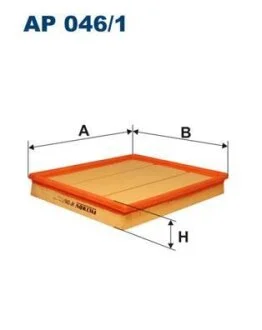 Воздушный фильтр FORD SCORPIO I, SCORPIO II 2.0/2.3/2.9 04.91-08.98 FILTRON AP 046/1