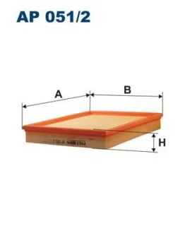 Фильтр воздушный OPEL ASTRA/CABRIO/ZAFIRA FILTRON AP 051/2