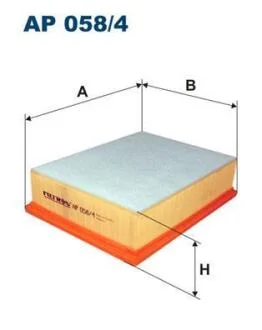 Фiльтр повiтряний FILTRON AP 058/4