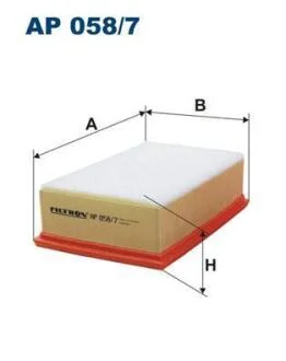 Фильтр воздушный PEUGEOT 07- FILTRON AP 058/7