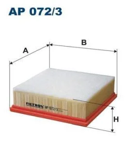 Фільтр повітряний FILTRON AP 072/3
