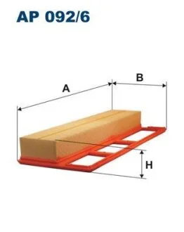 Фільтр повітря FILTRON AP 092/6