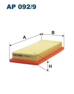 Фiльтр повiтряний FILTRON AP 092/9