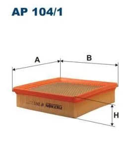 Фiльтр повiтряний FILTRON AP 104/1