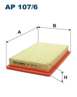Фільтр повітря FILTRON AP 107/6
