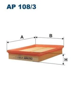 Фильтр воздушный HYUN/KIA SONATA/MAGENTIS 98- FILTRON AP 108/3