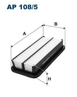 Фильтр воздушный HYUNDAI GETZ FILTRON AP 108/5