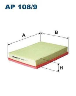 Фильтр воздушный KIA CARENS/MAGENTIS 05- 2.0-2.7 FILTRON AP 108/9