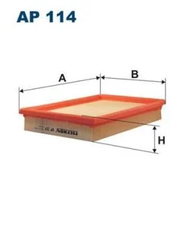 Фильтр воздушный HYUNDAI ACCENT 00- 1.3-1.6 FILTRON AP 114