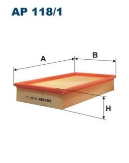 Фiльтр повiтряний FILTRON AP 118/1