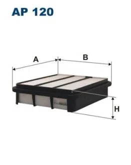 Фільтр повітряний Mazda Xedos 9, MITSUBISHI аналог WA6299 FILTRON AP 120