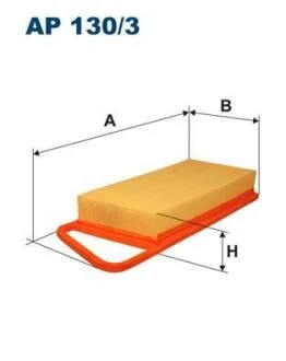Фильтр воздушный PSA/FORD/RENAULT C1/C2/C3/C3 II/NEMO/206/207/307 03- 1.4 DIESEL FILTRON AP 130/3