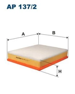 Фильтр воздушный Renault Master.Mascott FILTRON AP 137/2