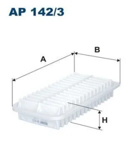 Фильтр воздушный (289x152x51) Toyota Avensis Corolla 1.3-2.4 84- FILTRON AP 142/3