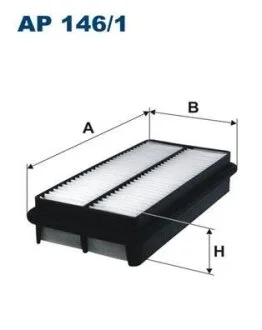 Фильтр воздушный двигателя FILTRON AP 146/1