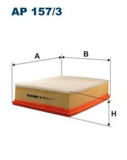 Фільтр повітряний FILTRON AP 157/3