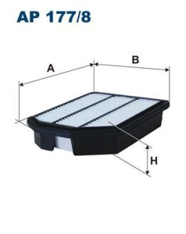 Фільтр повітряний FILTRON AP 177/8