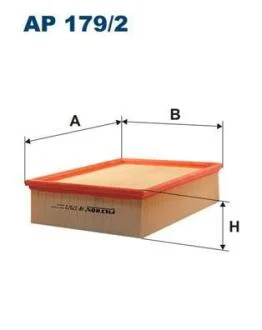 Фiльтр повiтряний FILTRON AP 179/2