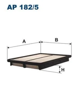 Фильтр воздушный KIA SORENTO -06 FILTRON AP 182/5