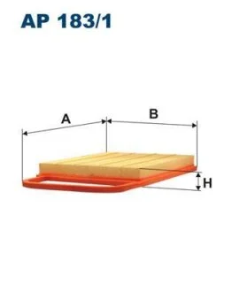 Фильтр воздушный VAG FABIA/POLO -07 FILTRON AP 183/1