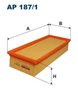 Фiльтр повiтряний FILTRON AP 187/1