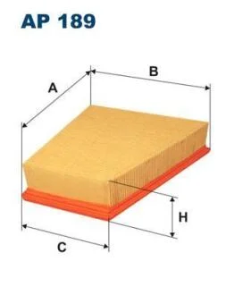Фiльтр повiтряний FILTRON AP 189