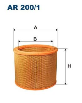 Фільтр повітряний FILTRON AR 200/1