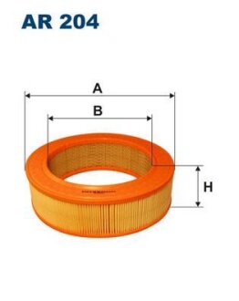 Фільтр повітряний=C30122 Газель=WA6386 FILTRON AR 204