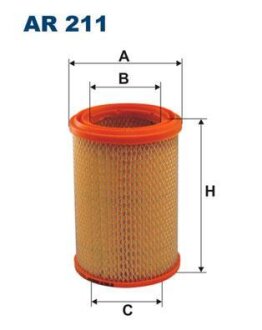 Фільтр повітря FILTRON AR 211