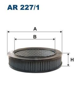 Фільтр повітря FILTRON AR 227/1