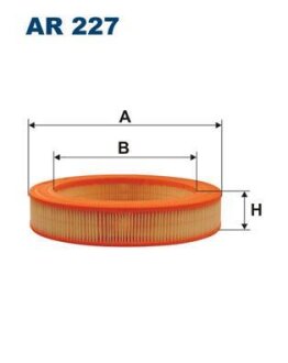 Фільтр повітря FILTRON AR 227