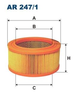 Фільтр повітря FILTRON AR 247/1