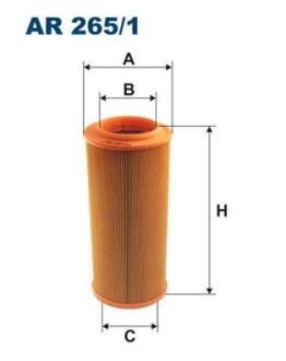 Фiльтр повiтряний FILTRON AR 265/1