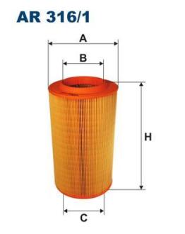 Фiльтр повiтряний FILTRON AR 316/1