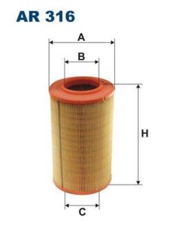 Фiльтр повiтряний FILTRON AR 316