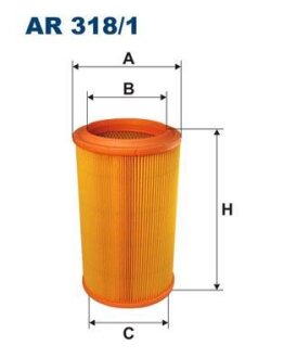 Фільтр повітряний FILTRON AR 318/1
