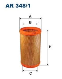 Фільтр повітря FILTRON AR 348/1
