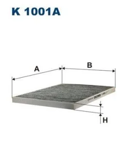 Фильтр, воздух во внутренном пространстве FILTRON K 1001A