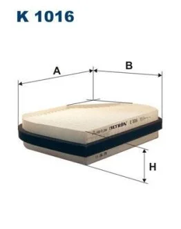 Фильтр салона MB C(W202)/CLK(C208)/E(W/S210)/SLK(R170) -02 FILTRON K 1016