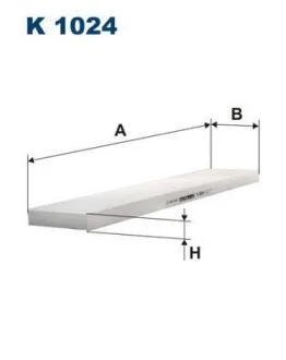 Фiльтр салону FILTRON K 1024