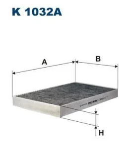 Фильтр, воздух во внутренном пространстве FILTRON K 1032A