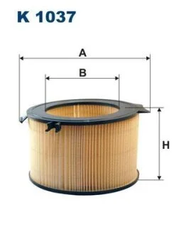 Фильтр, воздух во внутренном пространстве FILTRON K 1037
