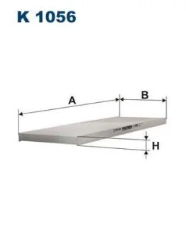 Фільтр салону Peugeot Boxer 94-, Citroen, Fiat (з конд FILTRON K 1056