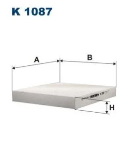 Фильтр, воздух во внутренном пространстве FILTRON K 1087