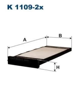 Фільтр салону FILTRON K 1109-2X