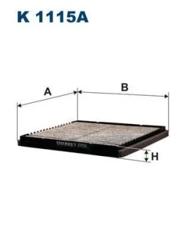 Фильтр воздушный кондиционера (салона FILTRON K 1115A