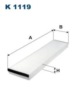 Фiльтр салону FILTRON K 1119