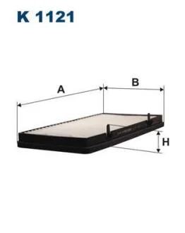 Фiльтр салону FILTRON K 1121