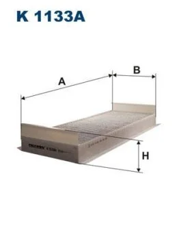 Фильтр салона MAN TGA/TGL/TGM 00-/05- (Груз/Комм) FILTRON K 1133A