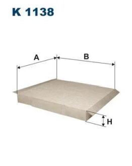 Фiльтр салону FILTRON K 1138
